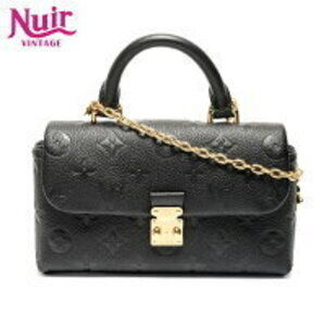 Louis Vuitton Empreinte Madeleine Handbag Black